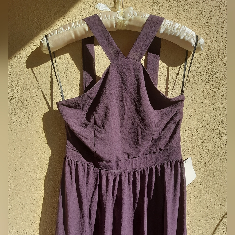 NWT Lulus - Women's Purple Maxi Dress - Large for tall growth - Picture 3 of 14